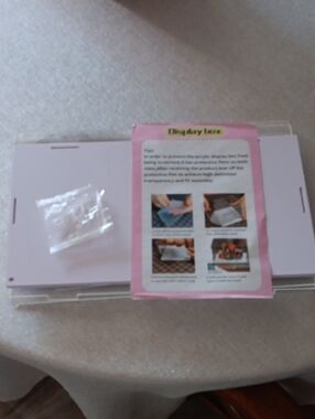 Acrylic Display Storage Box - Clear Organizer